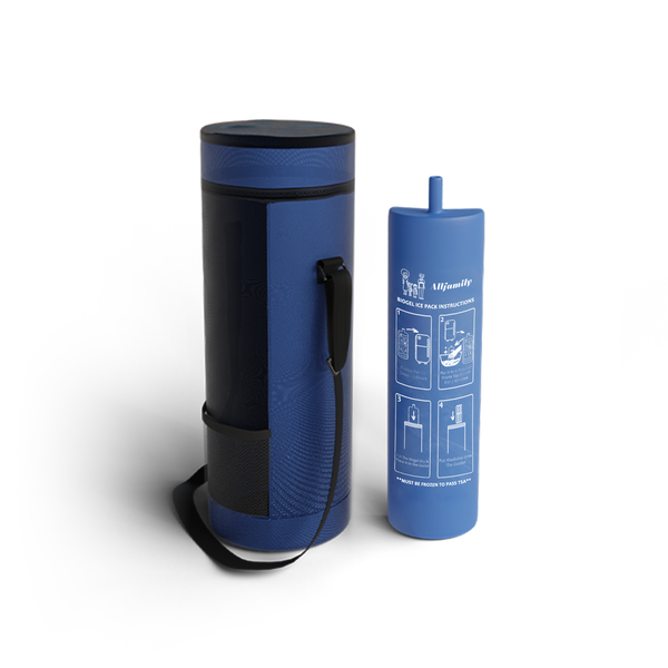 4AllFamily UK Medical Cool Bag for Insulin and Medications - Blue Colour 